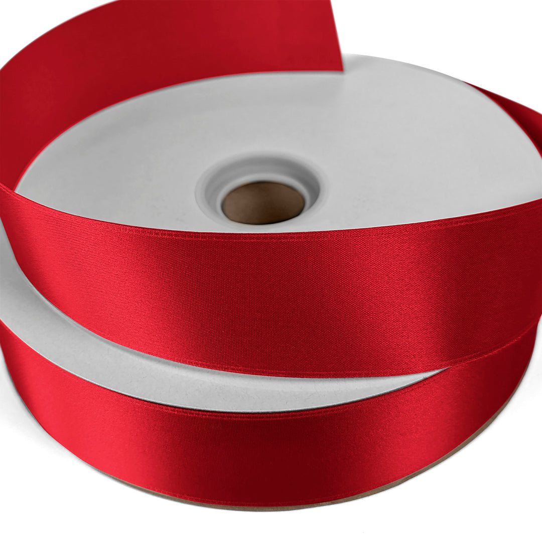 1 1/2" Badge Satin Ribbon - 100yd Roll - Foil Print
