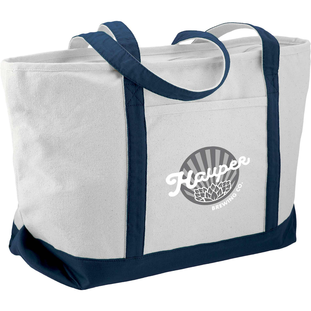 Baltic 18oz Cotton Canvas Zippered Tote