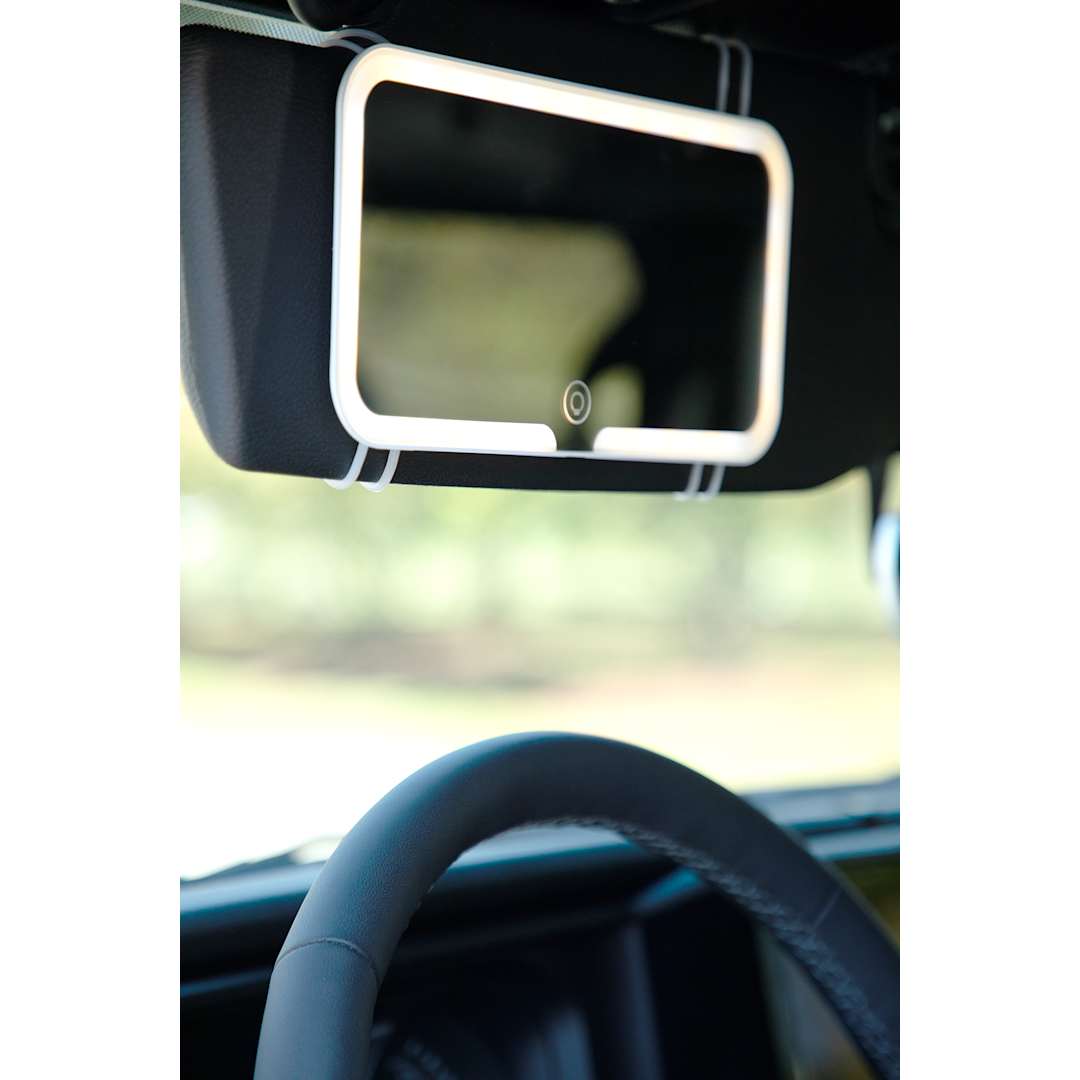 Car Visor Lighted Mirror
