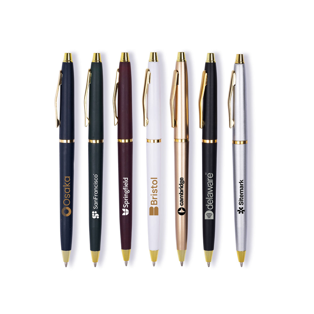 Lodger Twist Pen - Gold Accents