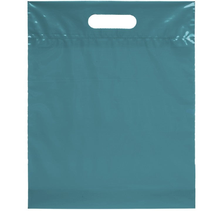 Die Cut Handle Bag - 12W x 15H x 3 - Flexo Ink Print