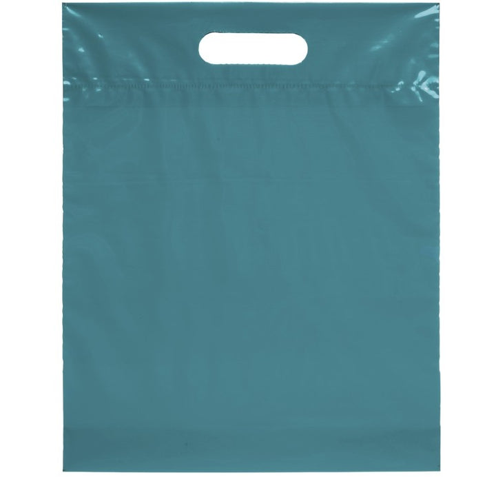 Die Cut Handle Bag - 12W x 15H x 3 - Flexo Ink Print