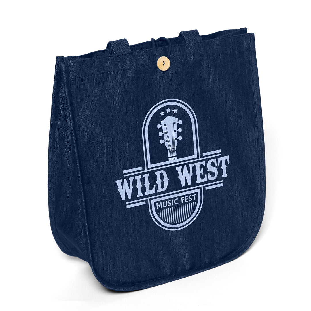 Dan™- Denim Tote - Screen Print