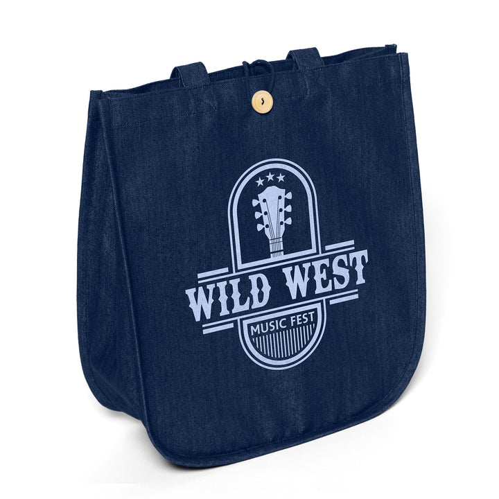 Dan™- Denim Tote - Screen Print