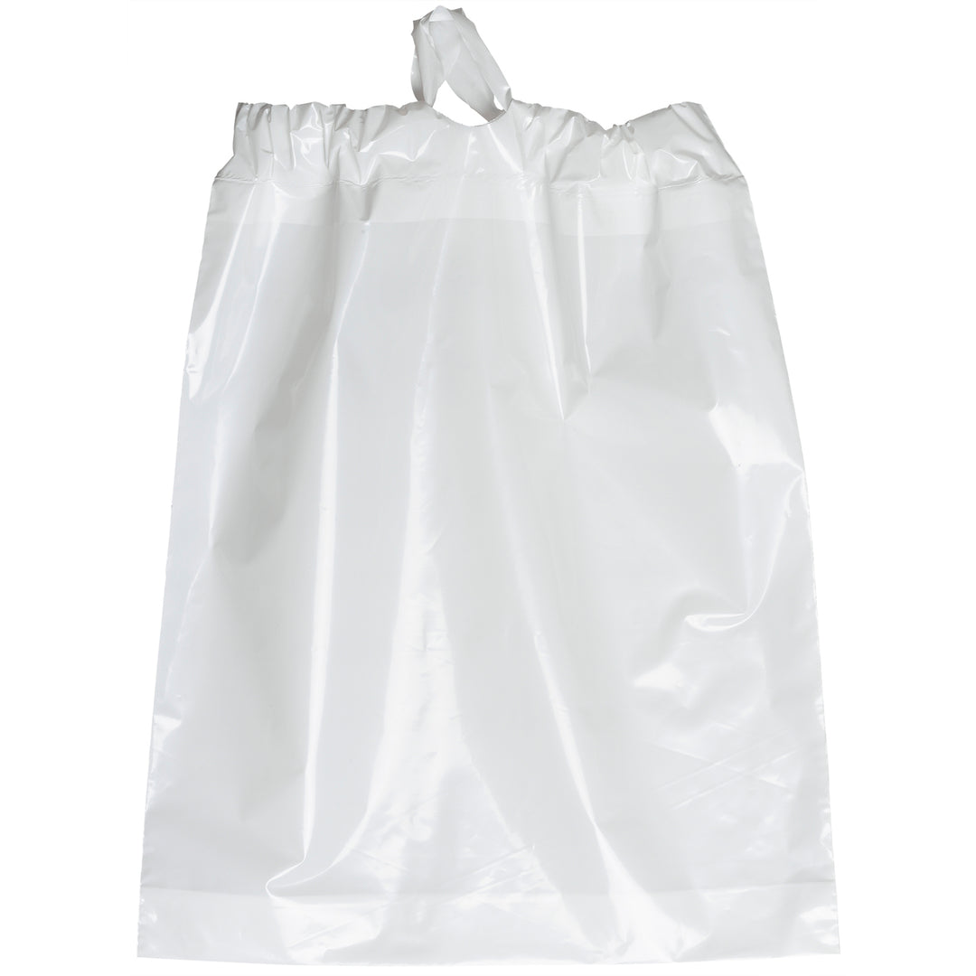 Poly-Draw Bag - 12W x 15H x 3 - Flexo Ink Print