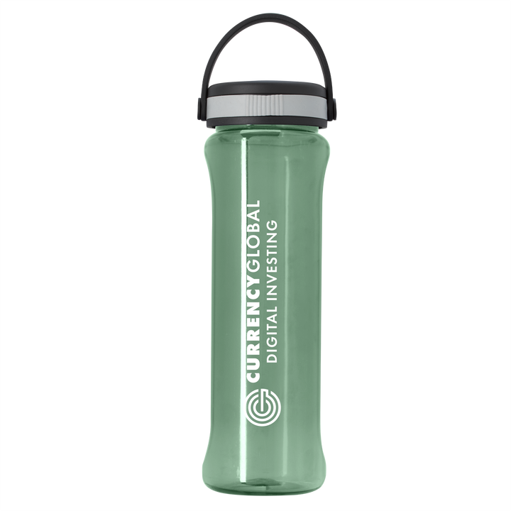 Boss Embossed RPET Bottle with Grip Lid - 26 oz.