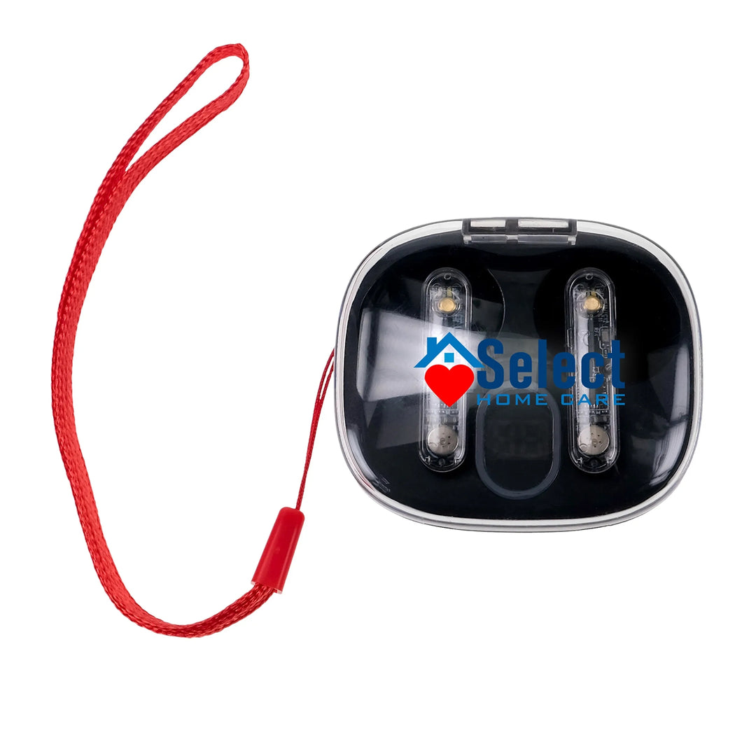Light Up Display Lanyard Bluetooth Earbuds