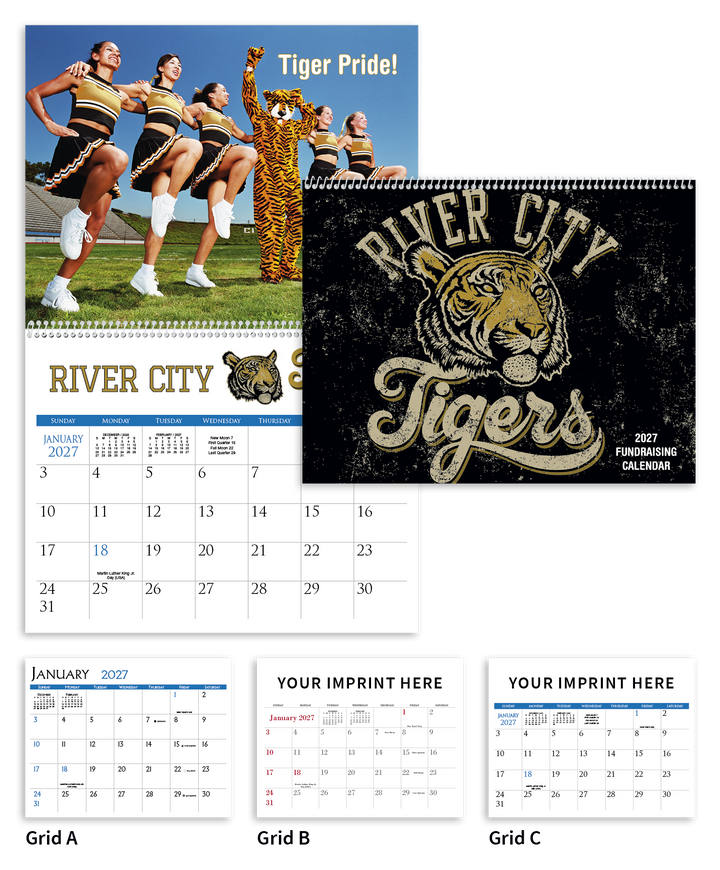 Triumph® Calendars Small Quantity Custom - Spiral Calendar