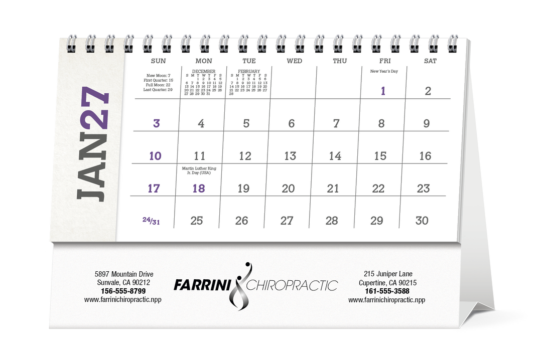 Triumph® Calendars American Splendor Desk Calendar