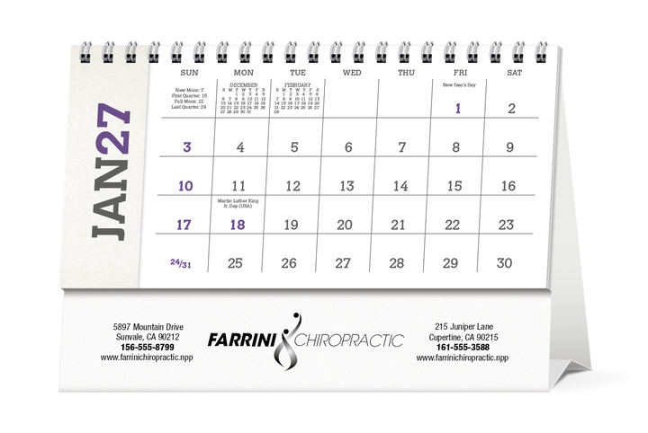 Triumph® Calendars American Splendor Desk Calendar