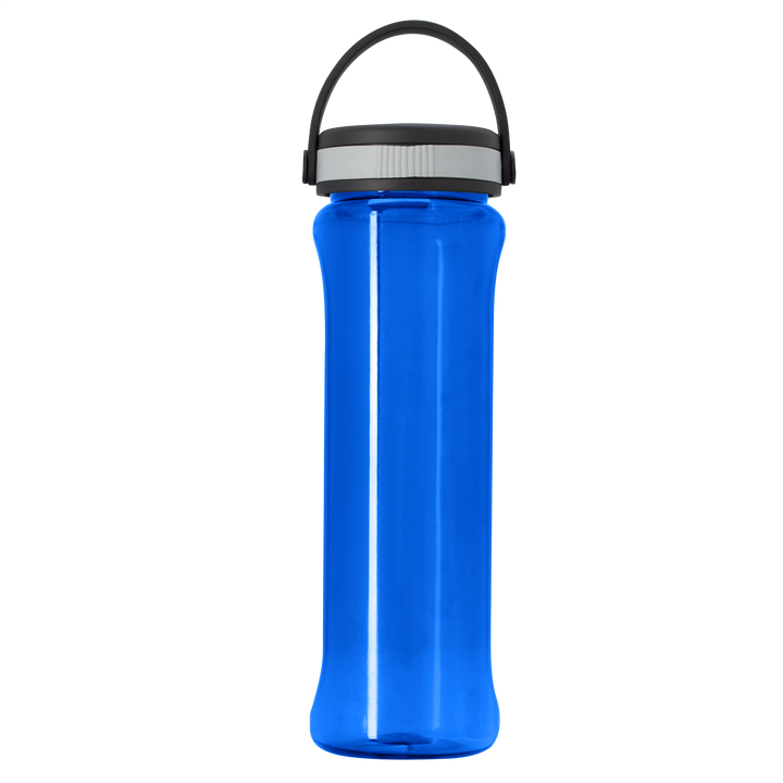 Boss Embossed RPET Bottle with Grip Lid - 26 oz.