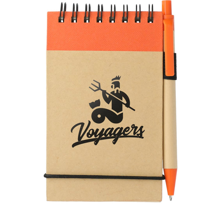 FSC® Mix 5" x 3" Recycled Jotter with Pen