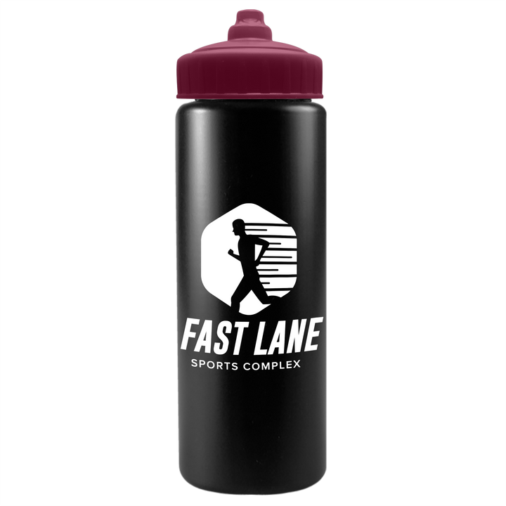 Quart Sport Bottle with Valve Lid - 32 oz.