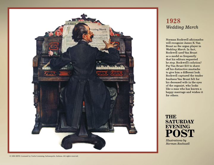 Triumph® Calendars The Saturday Evening Post Illustrations by Norman Rockwell Calendar