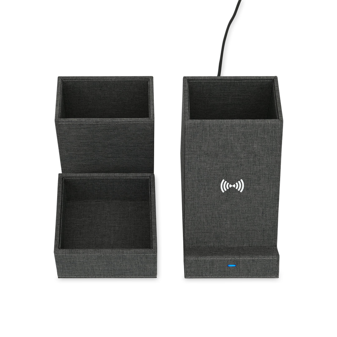 Eden Recycled rPET Wireless Charging Desk Organizer