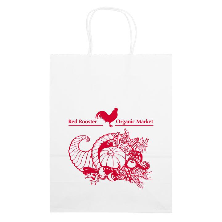 Jenny - White Shopper - Flexo Ink Print