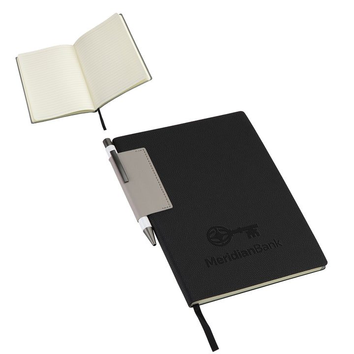 Charter Textured Softcover Journal with Pen