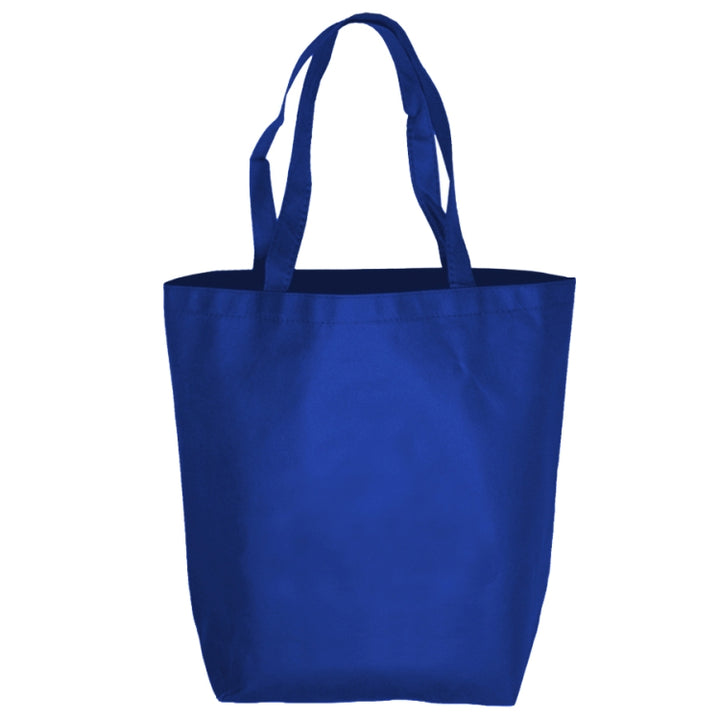 15"W x 14"H x 5"Gusset - "CORAL ECONOMY" Grocery and Shopping Tote Bag