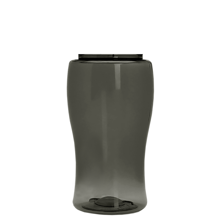Poly-Pure Jr. - 18 oz. Transparent Bottle with USA Flip