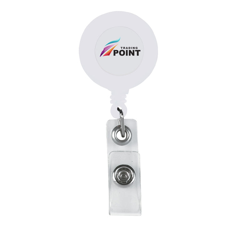 Retractable Badge Holder With Laminated Label Full Color