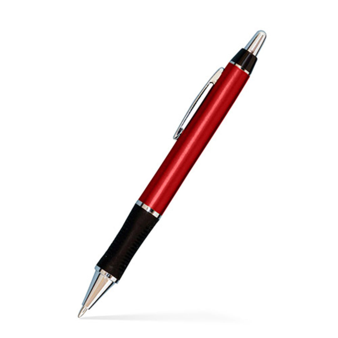 Barton Click Pen - Silver Accents