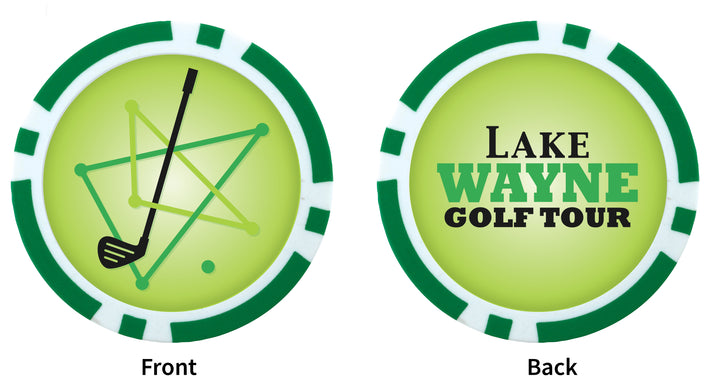 Poker Chip Ball Marker