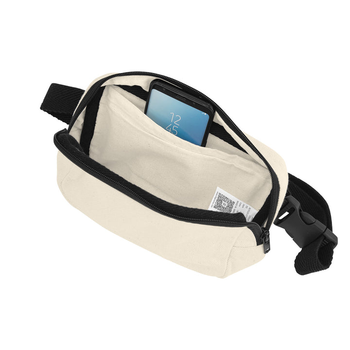 Aware™ 10 Oz. Recycled Cotton Canvas Belt Bag