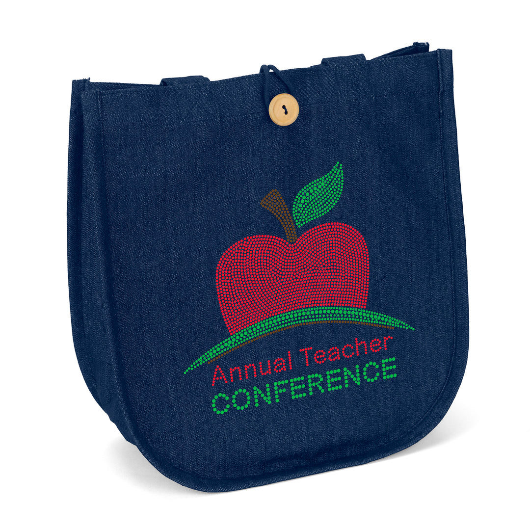 MB™- Denim Tote - Sparkle