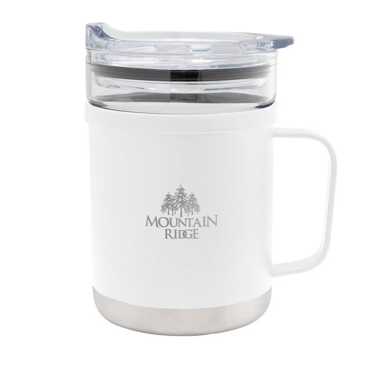 15 Oz. Glass & Stainless Steel Mug