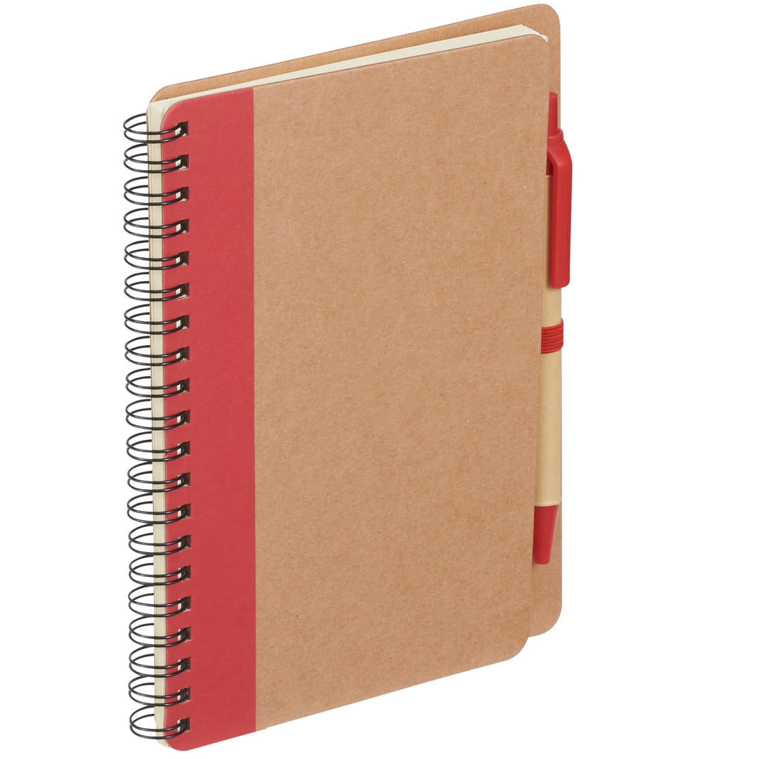 FSC® Mix 5" x 7" Eco Spiral Notebook with Pen