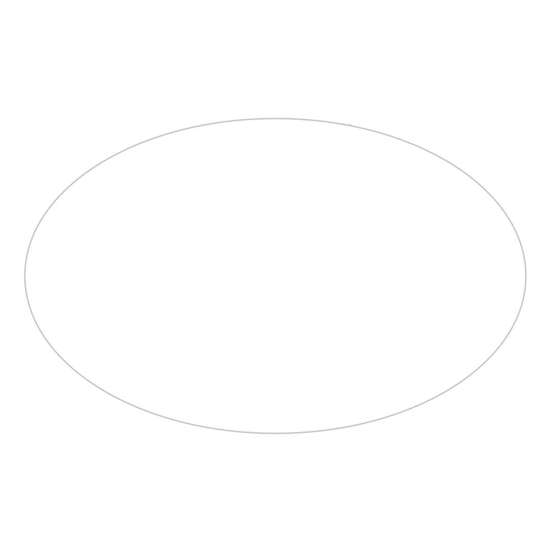 Oval Sticker