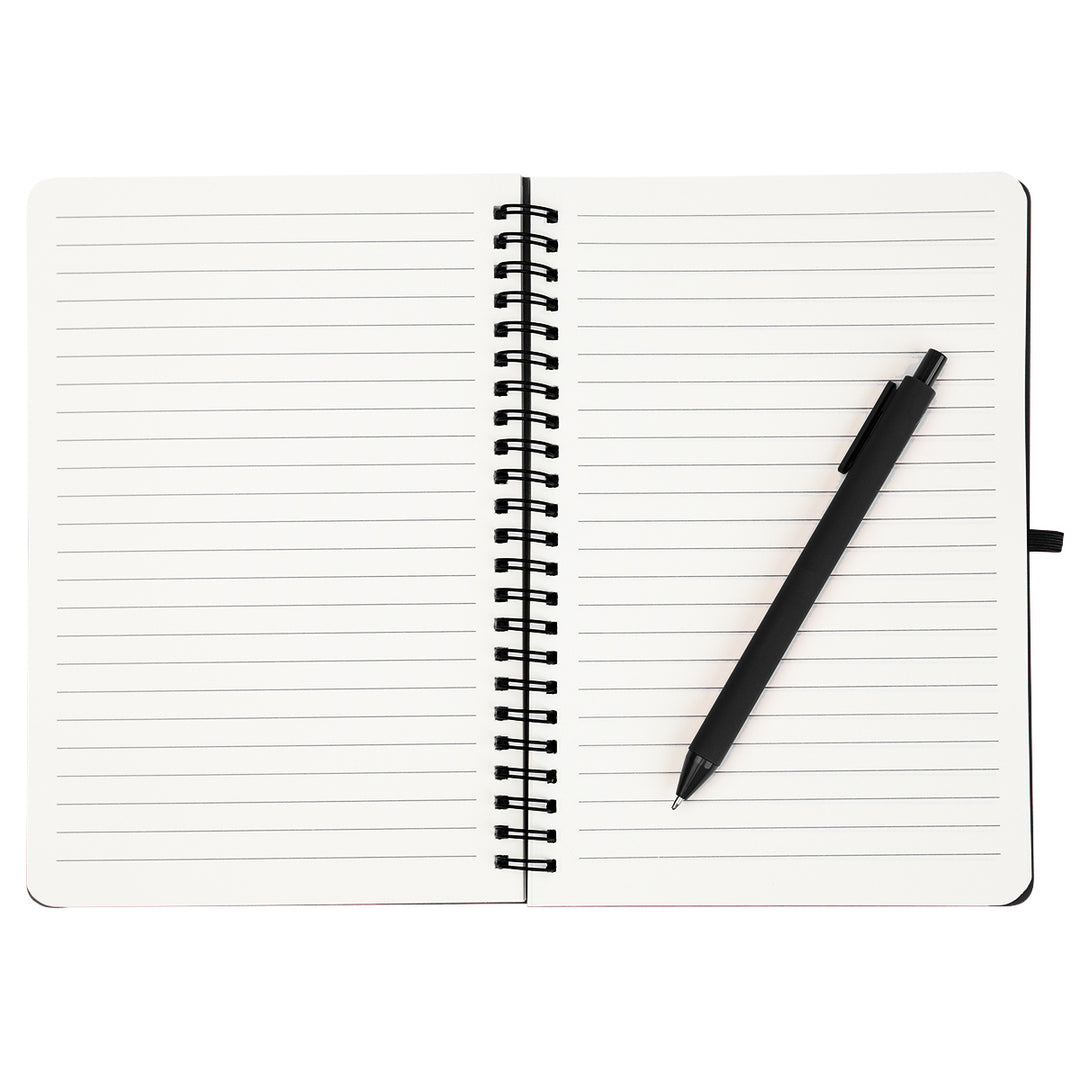 REPREVE® Recycled Spiral Notebook with Pen