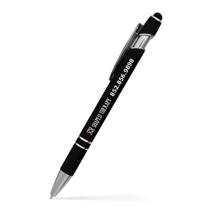 Alexandria Stylus Satin Soft Touch Click Metal Pen