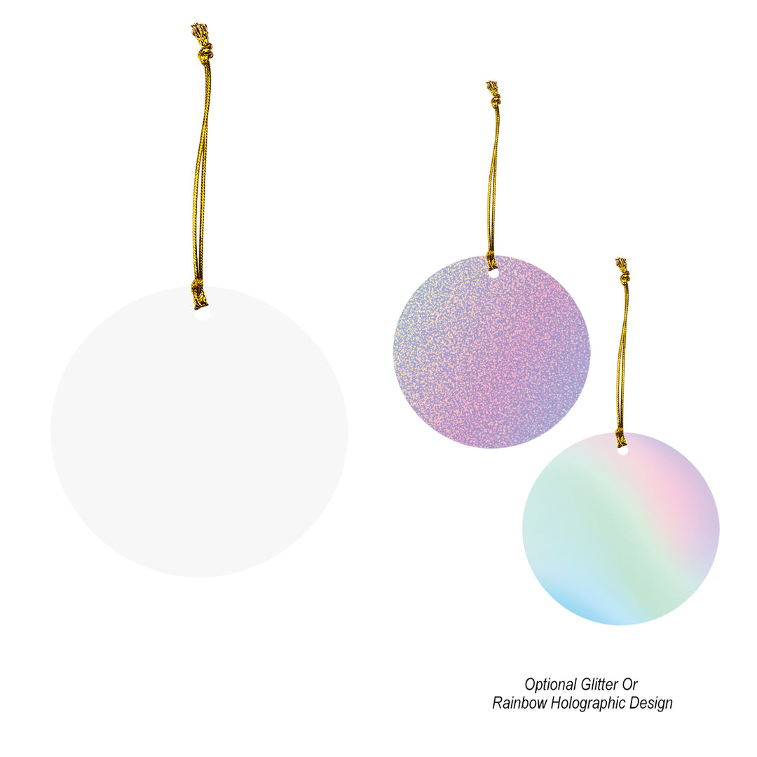Acrylic Ornament - Circle