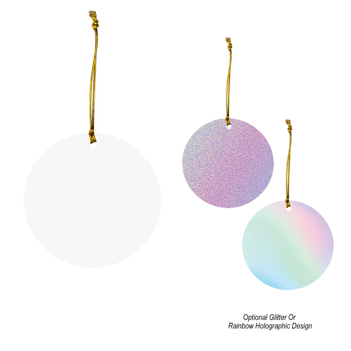 Acrylic Ornament - Circle