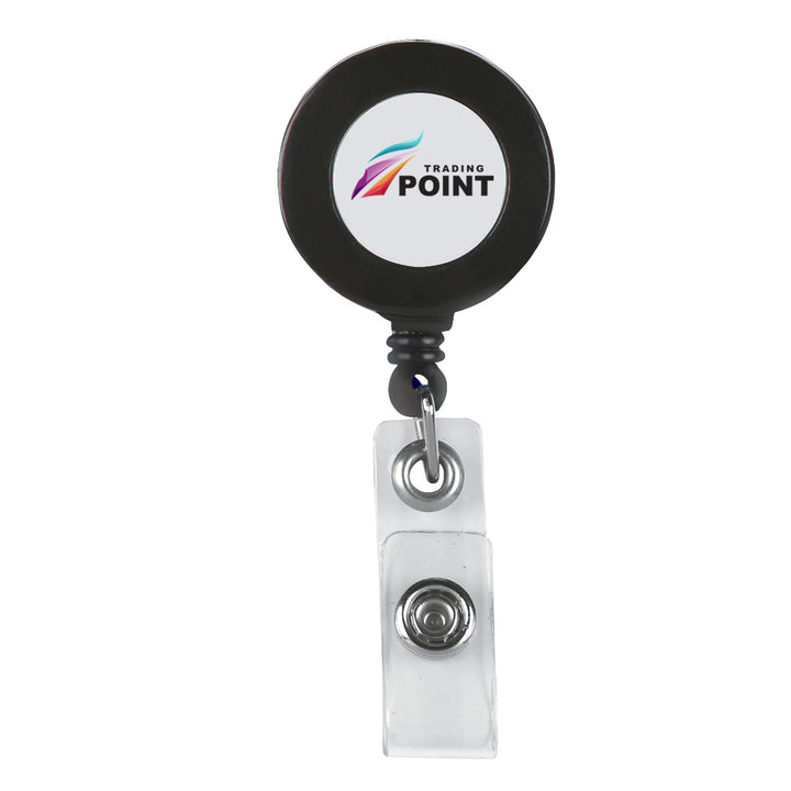 Retractable Badge Holder With Laminated Label Full Color