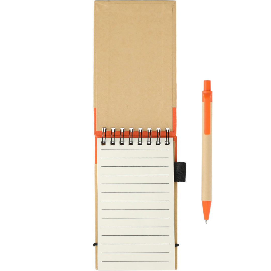 FSC® Mix 5" x 3" Recycled Jotter with Pen