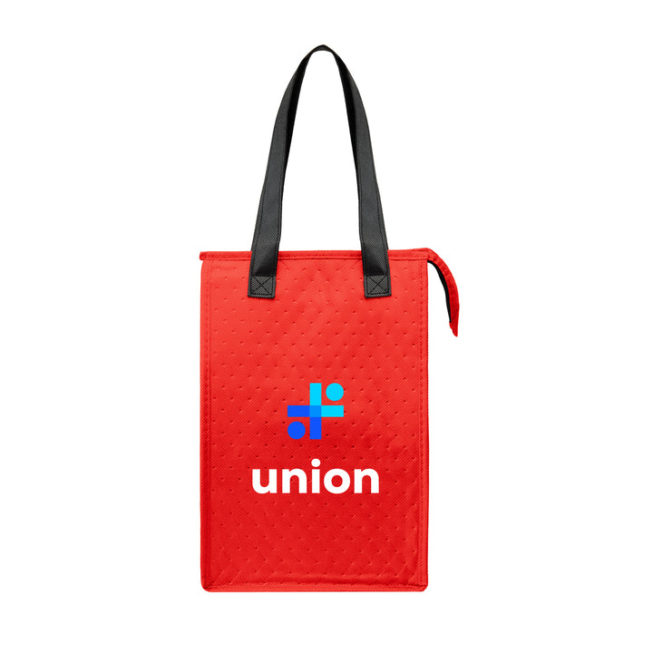 Dimples rPET Non-Woven Cooler Tote Bag
