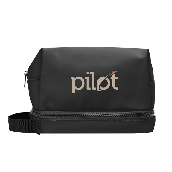 Hudson rPET Leatherette Toiletry Bag