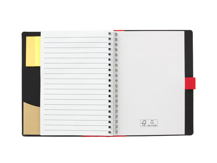 Good Value™ 5" x 7" Paper Notebook with Flags