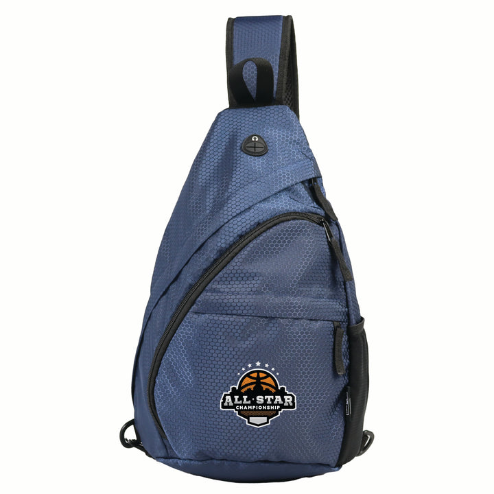 rPET Essentials Dual Crossbody Bag / Sling Bag With Adjustable Strap.