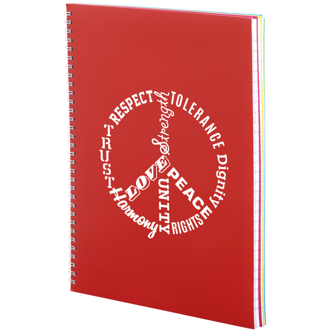 FSC® Mix 8.5" x 11" Remark 5-subject Notebook