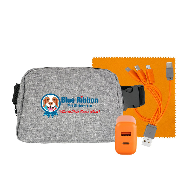 FAST CHARGER RECYCLED FANNY PACK SET