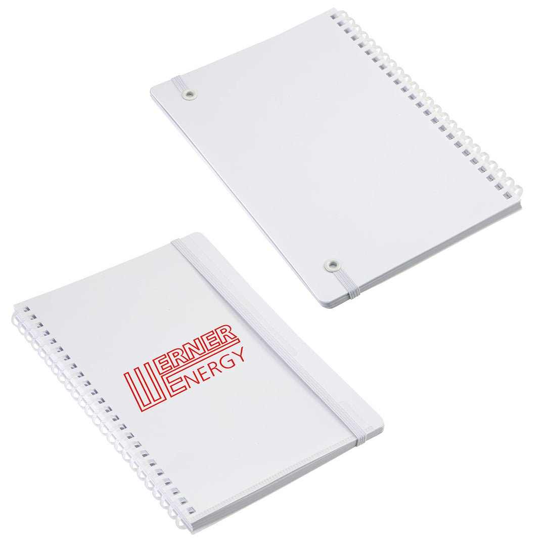 Arcadia Soft Spiral Notebook with Front Pocket