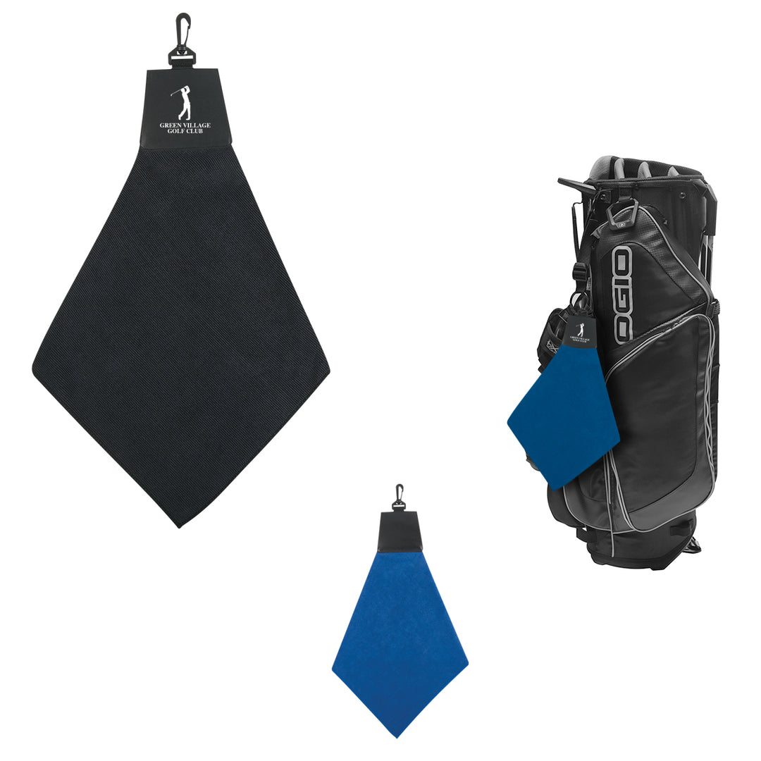 Triangle Fold Golf Towel
