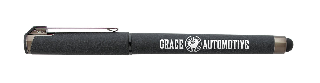 Good Value™ Cali Stylus Gunmetal Suede RABS Pen
