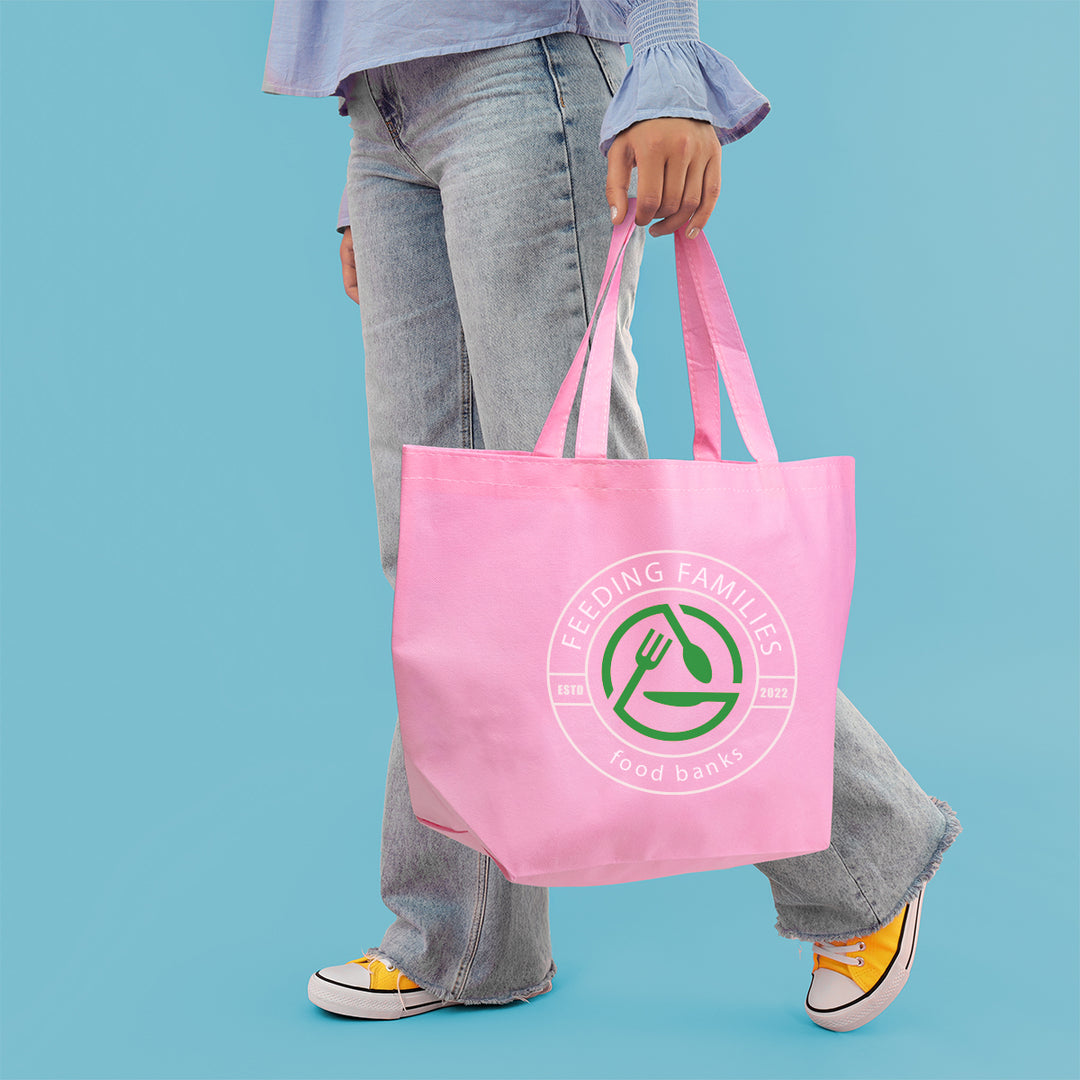 Non-Woven Budget Shopper Tote Bag