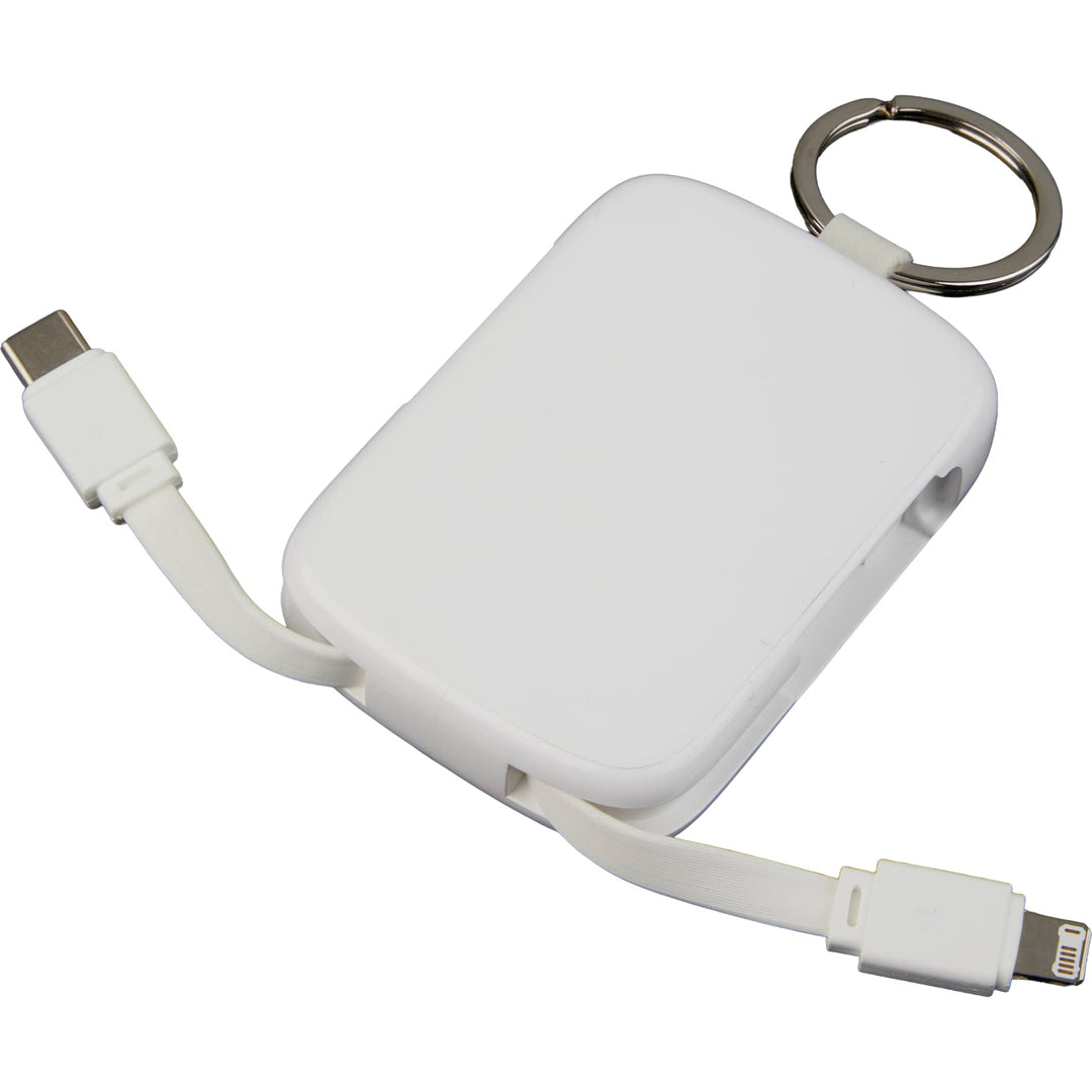 My Jolt 2000 mAh Power Bank with Integrated Cables