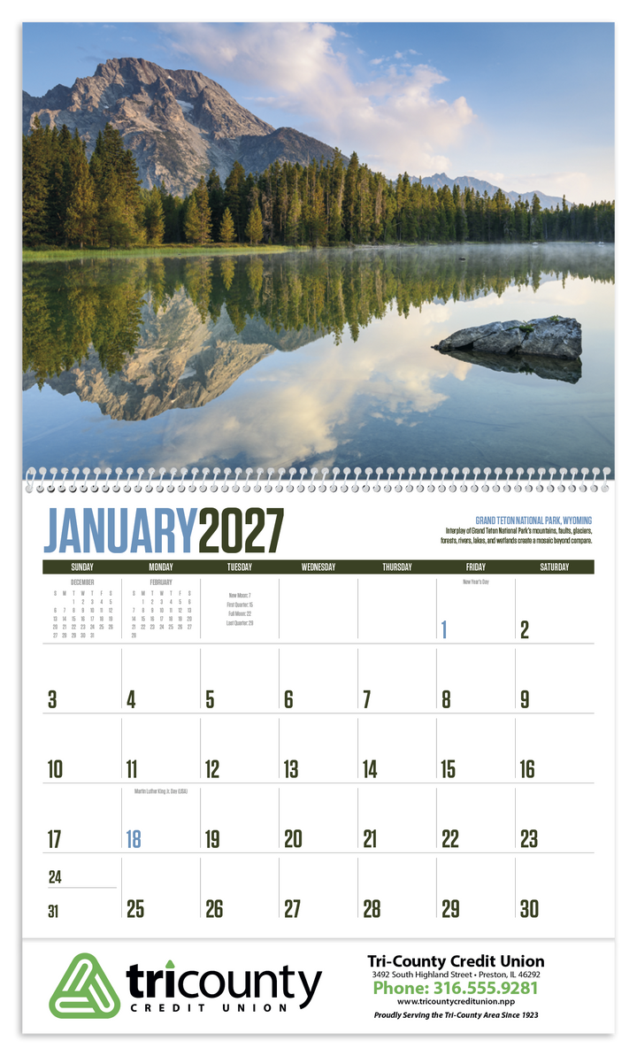 Triumph® Calendars National Parks Calendar