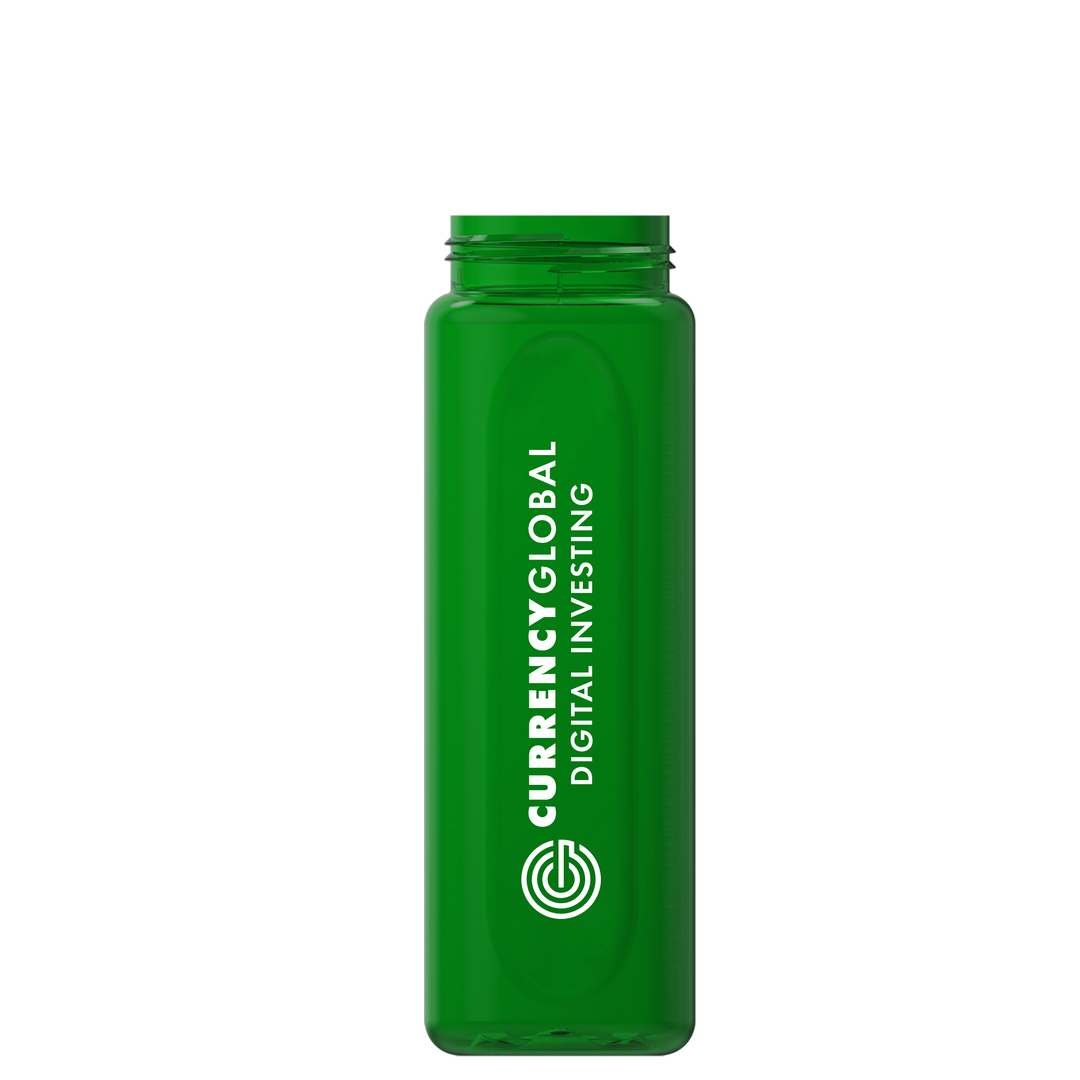 Boss Embossed RPET Bottle with Grip Lid - 26 oz.